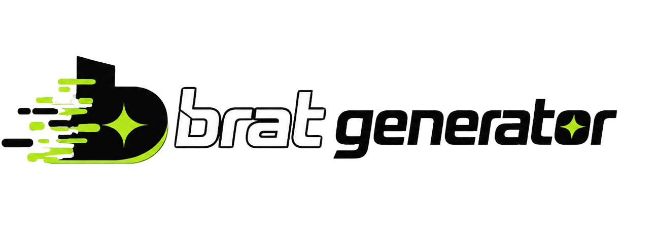 brat generator logo